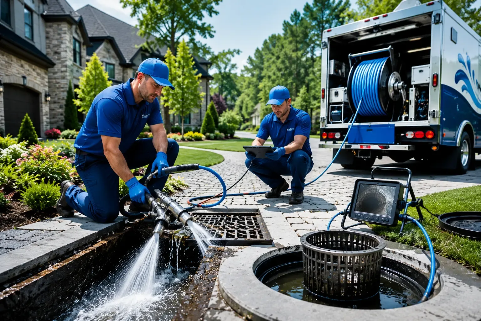 Local outdoor drain cleaning professionals in Gaastra, MI