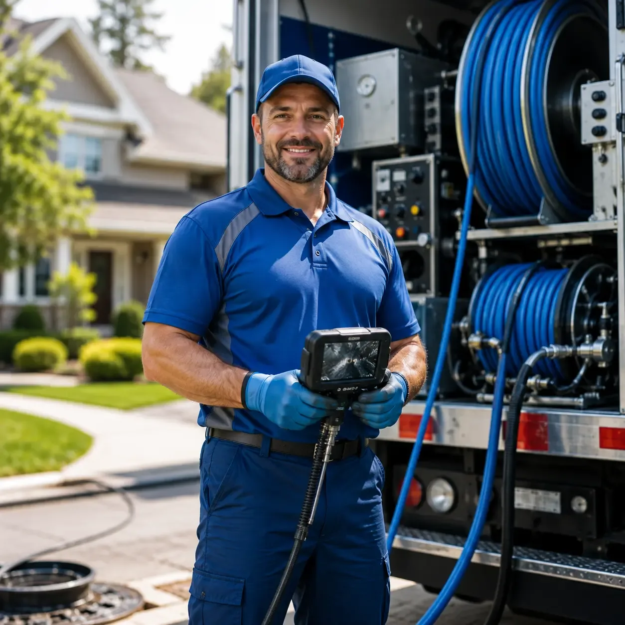 Local outdoor drain cleaning specialists in Gaastra, MI